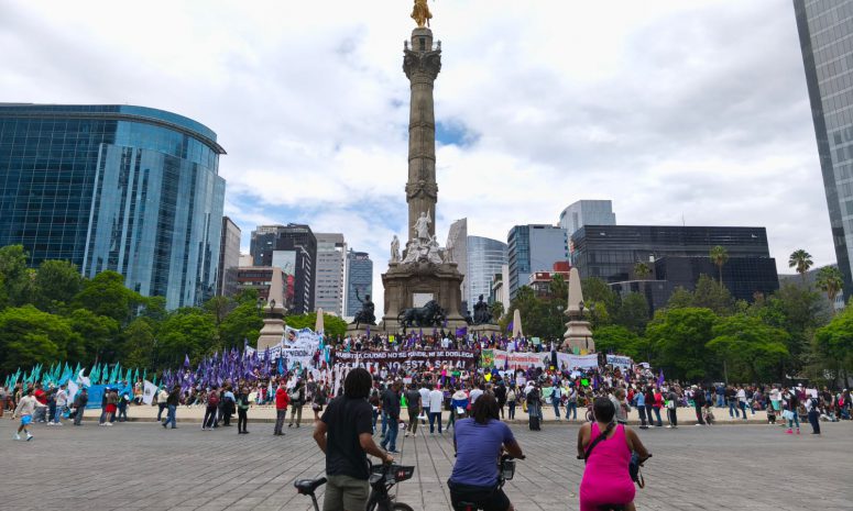 Colectivos exigen justicia tras atentado y respaldan a Clara Brugada